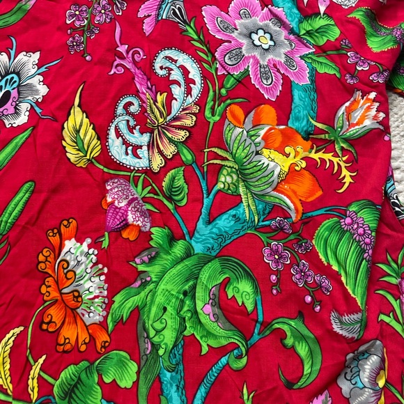 Vintage Clio Woman’s Floral S/S Button Down Top - Picture 11 of 13